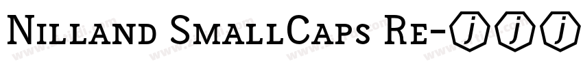 Nilland SmallCaps Re字体转换